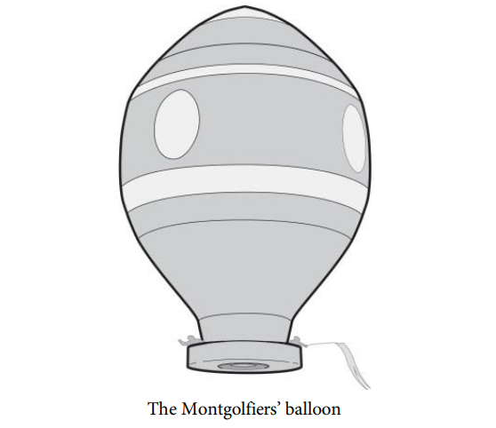 Historians know that the first human-carrying balloon was designed and built by the Montgolfier brothers in France, and it flew for the first time in 1783